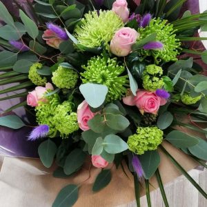 Mother's Day Mothering Sunday Flowers Bouquet Spray Florist Fresh Hand Tied Kings Lynn West Norfolk Flowers On The Green
